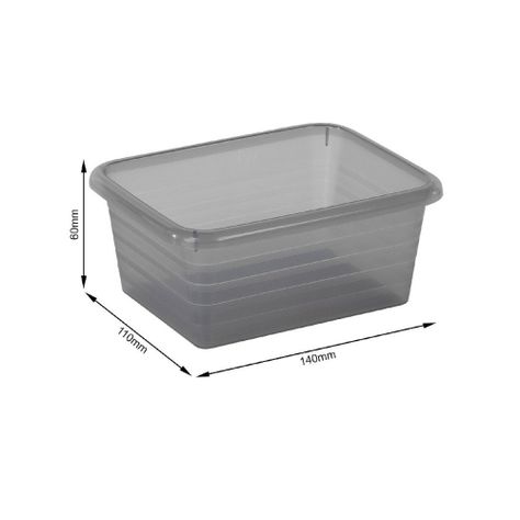 Caja Linus A7 14x6x11 cm ROTHO Antracita-1