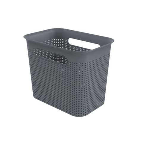 Caja Brisen 7 Lt 26x21x18 cm ROTHO Antracita-0