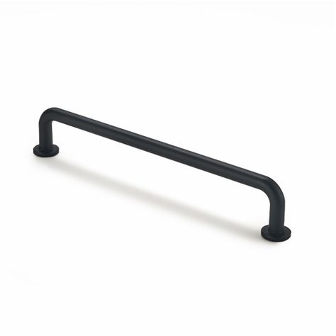 Manilla Tokio Negro Mate hbt 160 mm-0