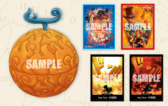 One Piece TCG: Devil Fruits Collection Flame Fruit DF02-1