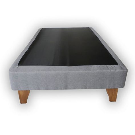 Base de Cama Europea Lino Gris 1.5 plazas-0