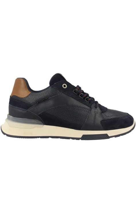 Zapatillas Cuero Asaph-0-70 Azul-1