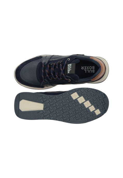 Zapatillas Cuero Asaph-0-70 Azul-2
