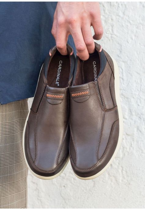 Zapatos Hombre Cuero Parga-3-38 Café Cardinale-3