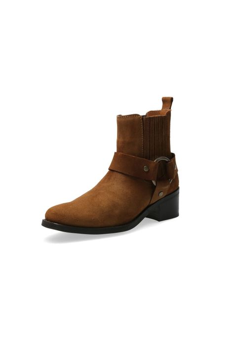 Botines Mujer Thea Camel Bullboxer-0