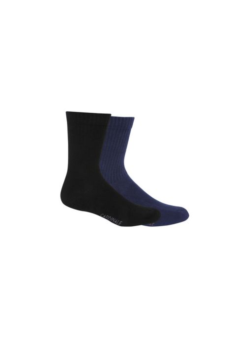 Calcetin De Hombre-1U-Ca11-Negro/Azul-1012-3