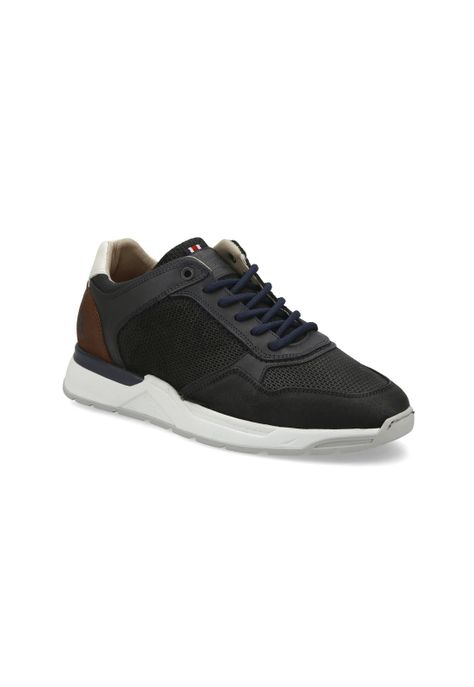 Zapatillas Cuero Y Textil Omis-0-73 Azul-0