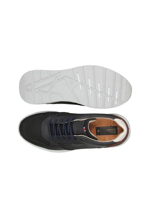 Zapatillas Cuero Y Textil Omis-0-73 Azul-2