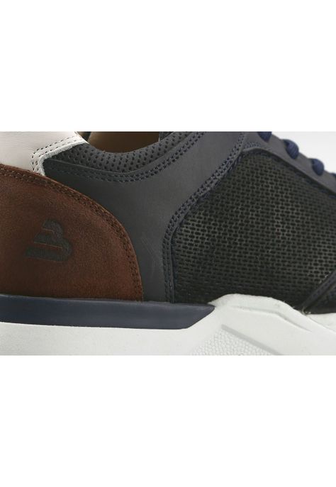 Zapatillas Cuero Y Textil Omis-0-73 Azul-3