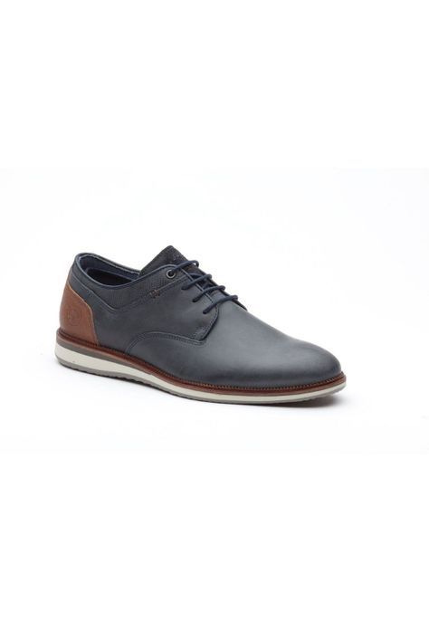 Zapatos Cuero Manhattan-0-35 Azul-0