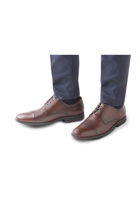 Zapatos Hombre Cuero 24 Flex Piamonte-0-02 Café Cardinale-3