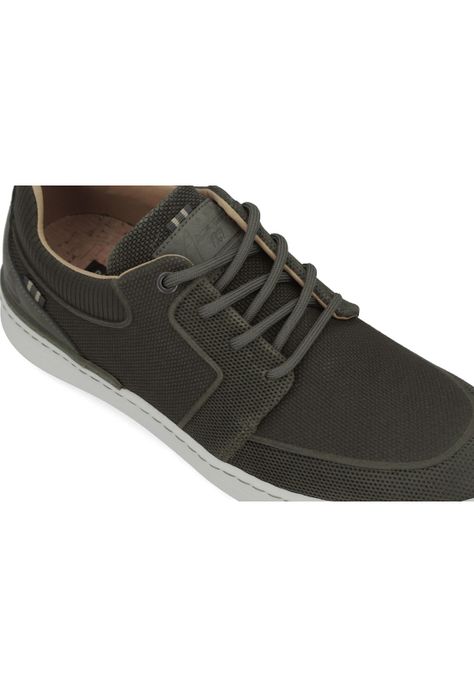 Zapatillas Cordones Cuero Sinj-0-90 Verde-3