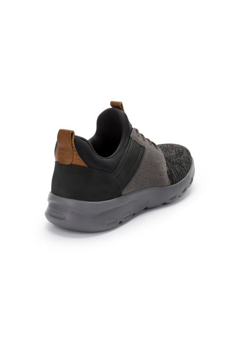 Zapatillas Cuero Y Textil Walker-0-32 Gris-3