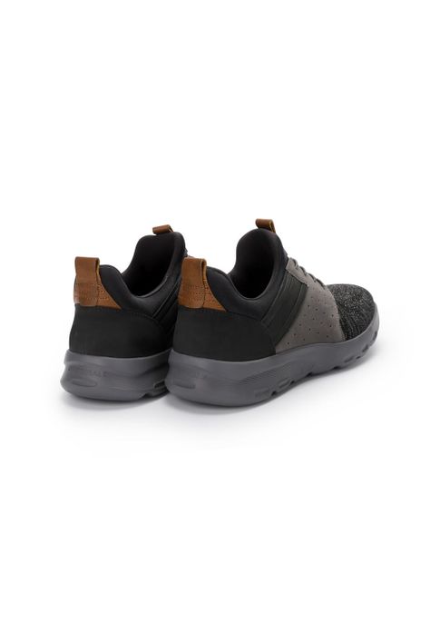Zapatillas Cuero Y Textil Walker-0-32 Gris-4