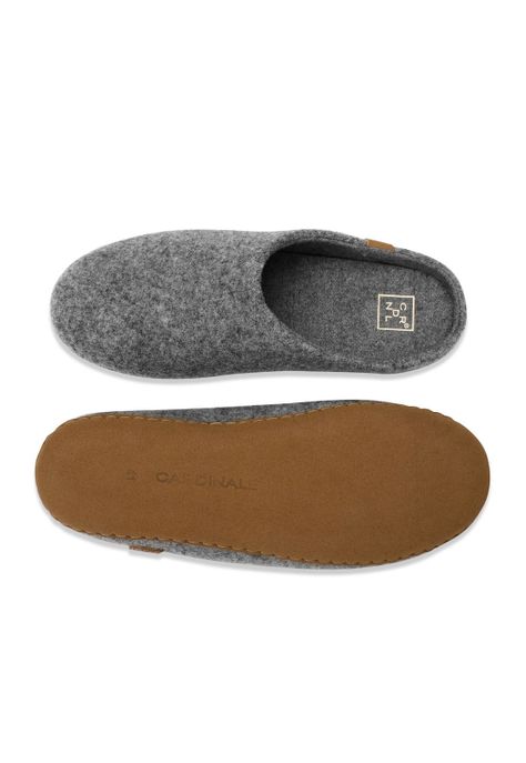 Pantuflas Hombre Textil Hovel-2-01 Gris Cardinale-2