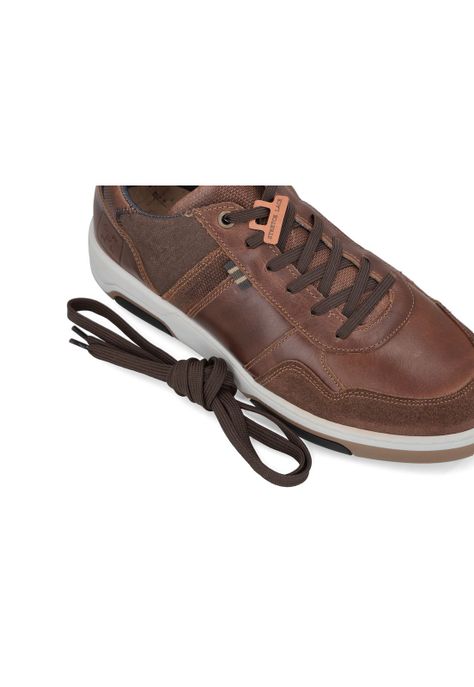 Zapatillas Cuero Y Textil Brass-0-30 Brandy-3
