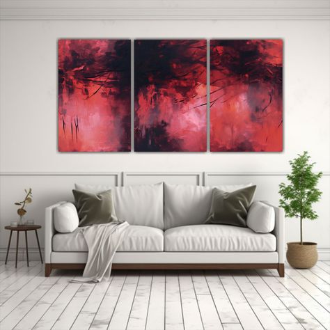 Pinturas Abstractas Espectaculares Para Decorar 150x75 Cm-2
