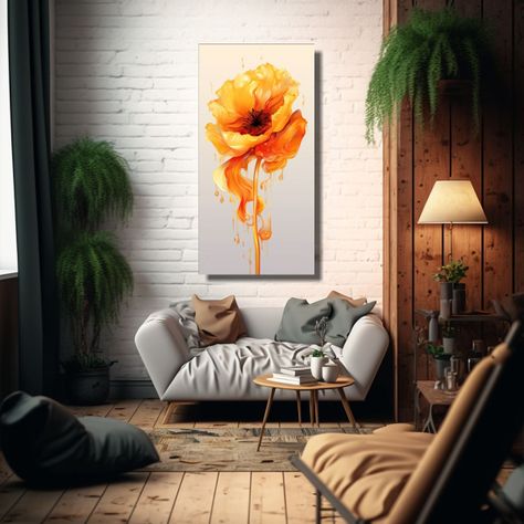 Ilustración Elegante De Orang En Lienzo 70x140cm-2
