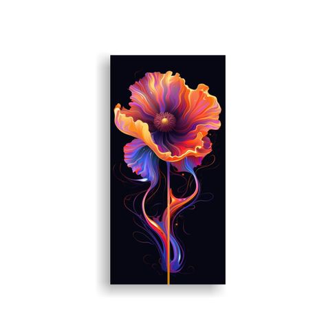 Lienzo De Tela Patron Intenso Impacto Visual Xeo 80x160cm-0