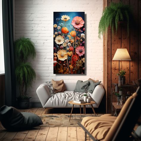 Pinturas Decorativas Estilo Surrealismo De época 50x100cm-2