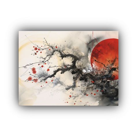 Pintura Cocina Estilo Caligrafía China Pintando Universo 120x80cm-0