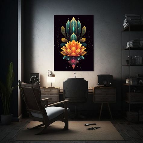 Pinturas Decorativas Cactus Armonía Cromática 50x75cm-2