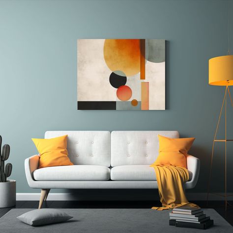 Pinturas Abstractas Modernas Minimalistas Para Decoración C 45x30cm-2