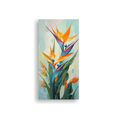 Arte De Pared Estilo Galería Visual Pintura 20x40cm-0