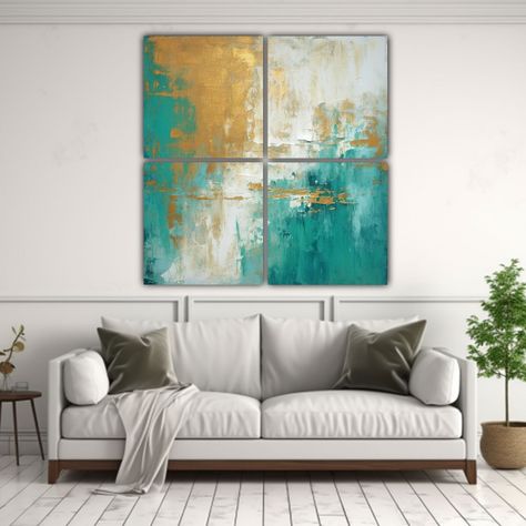 Cuadro Inspirador Para Comedor: Combinación 180x180 Cm-2