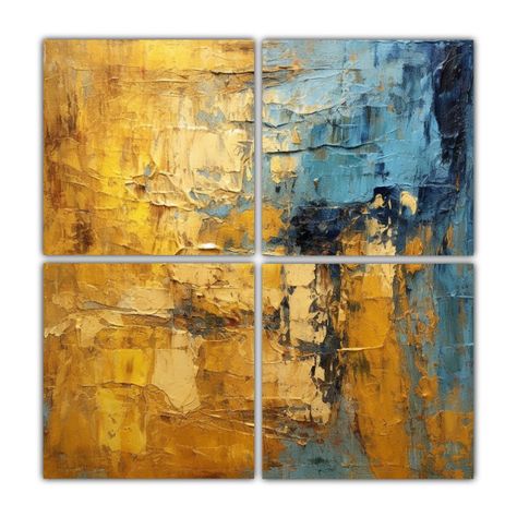 Pinturas De Arte Abstracto En óleo Para Decorar 120x120 Cm-0