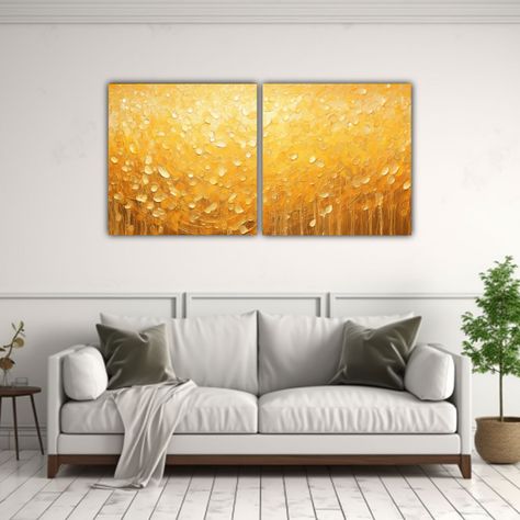 Cuadros Colores Exuberantes Estilo Puntillismo 100x50 Cm-2