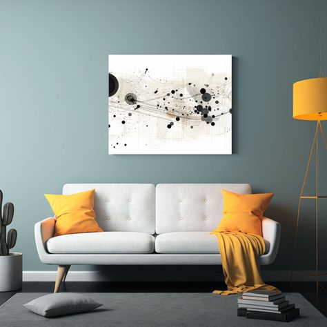 Diagrama De Flujo 2D Capas Datos Generar Tonos Decorativos 60x40cm-2