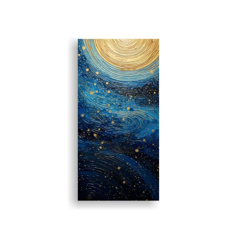 Pintura Decorativa Arte Patron Intenso Estilo 30x60cm-0