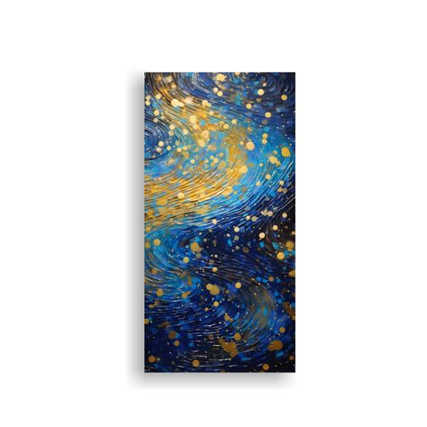 Pintura Decorativa En Estilo De Puntillismo 60x120cm-0