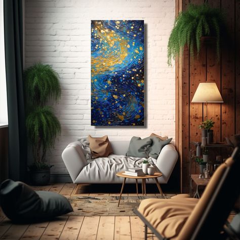 Pintura Decorativa En Estilo De Puntillismo 60x120cm-2