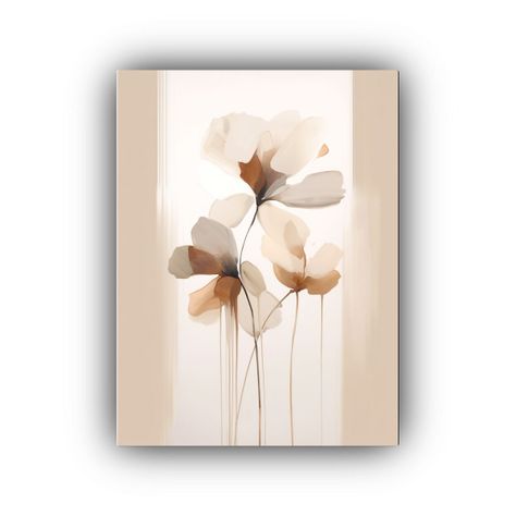 Pintura De Dormitorio Contemporáneo Con Estilo 50x75cm-0