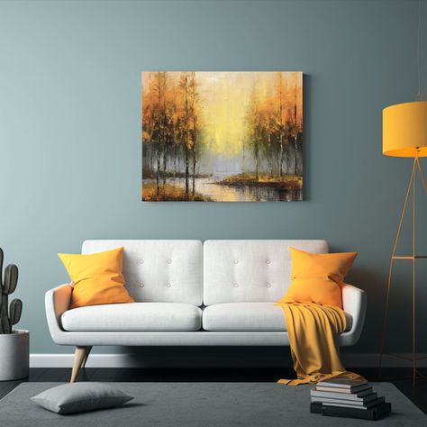 Pinturas Impresionistas En Lienzo Conceptual Para Decoració 30x20cm-2