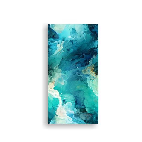 Pintura Moderna Con Colores Vibrantes Y Estética  80x160cm-0