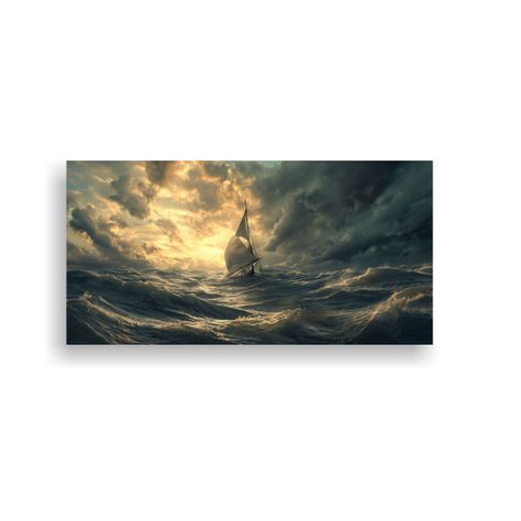 Cuadros Decorativos Majestuosos Estilo Barco 100x50cm-0
