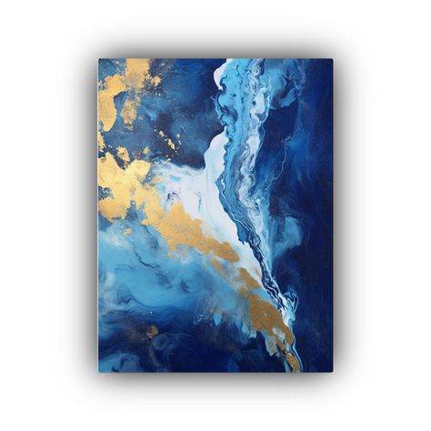 Cuadro Abstracto Moderno Para Comedor, 50x75cm-0