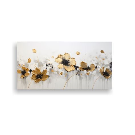 Cuadro Decorativo Equilibrado: Pintura Acrílica 40x20cm-0