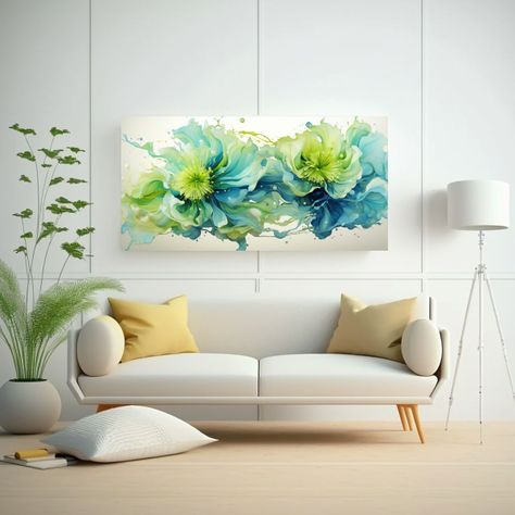 Cuadro De Regalo: Anémona Marina En Colores 120x60cm-2