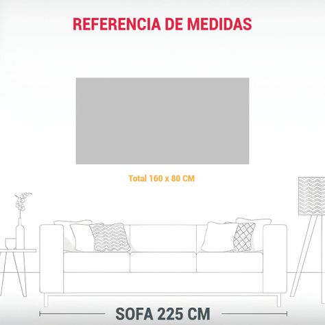 Icono De Canva Impreso: Dibujo De Contorno 160x80 Cm-1