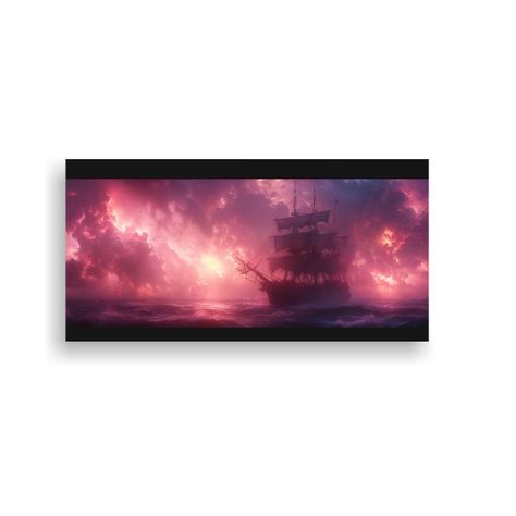 Pinturas Decorativas De Piratas En Línea Fina 100x50cm-0
