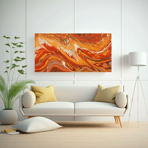Papel Mural Decorativo Canva Rojo Mármol Mabon 60x30cm-2