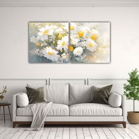 Pinturas Set 2 Cuadros Horizontales Clásicos 80x40 Cm-2