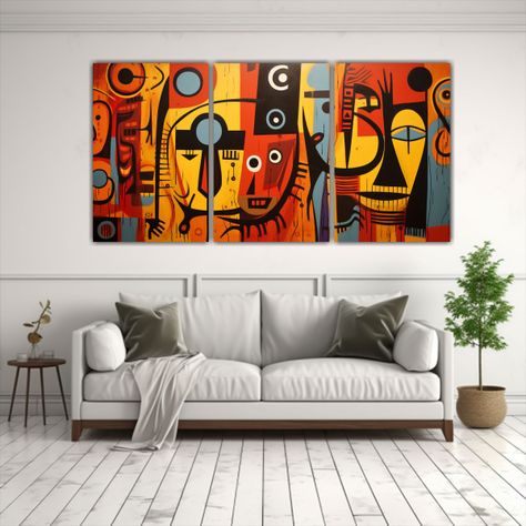 Pinturas De Pared Estilo Galería De Arte 60x30 Cm-2