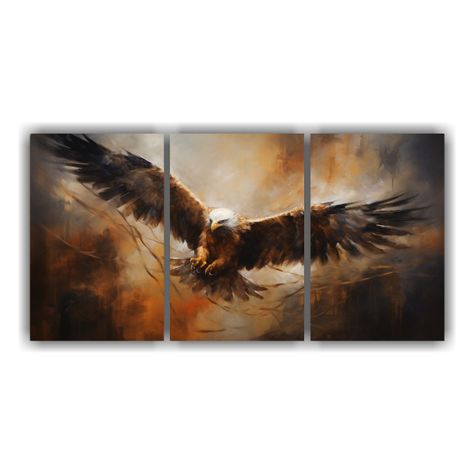 Pinturas Decorativas Set 3 Telas En Bastidor 90x45 Cm-0