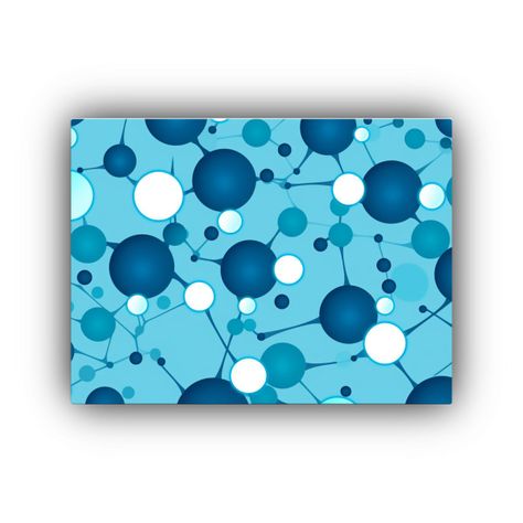 Patrón De Fondo Con Tonos Azules Y Degradado 50x40cm-0