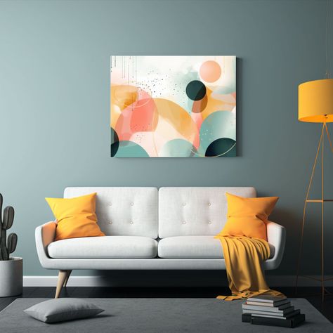 Pinturas Decorativas De Pared Elegantes Y Ligeros 65x50cm-1